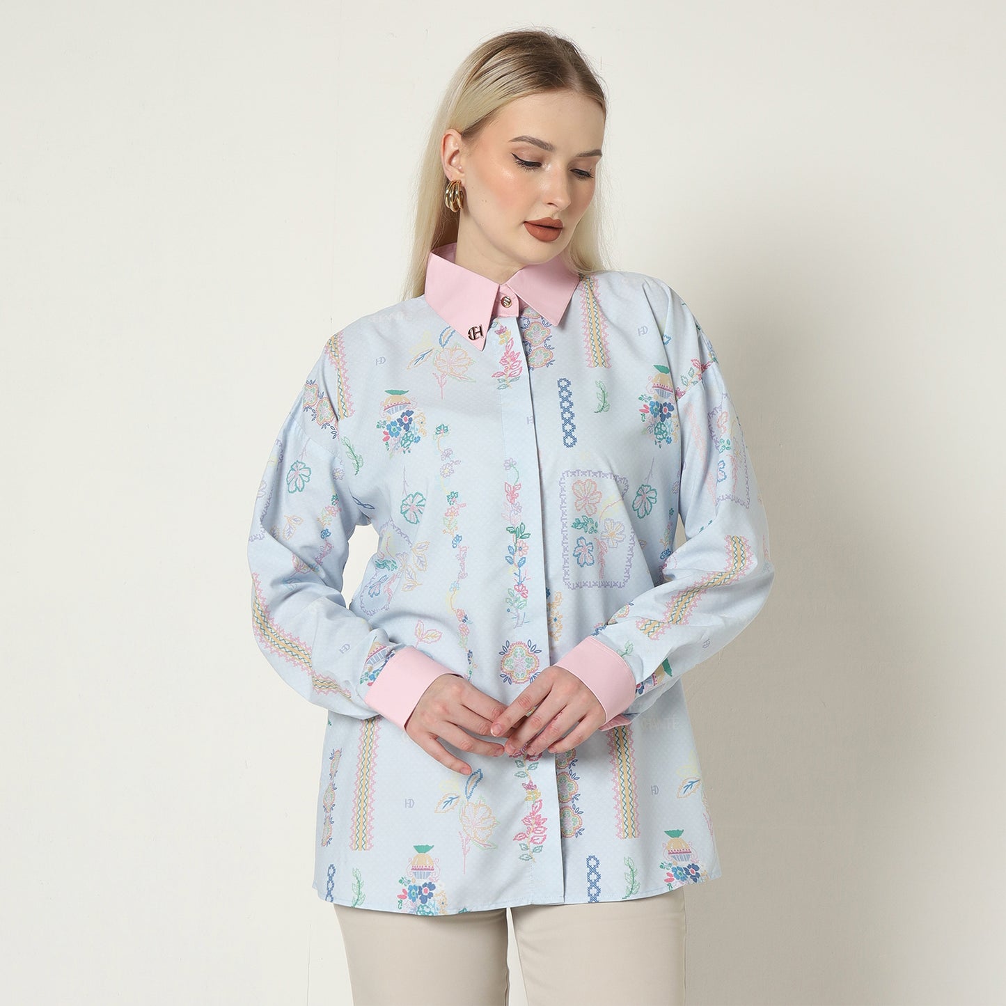 Chanté - Odelya Shirt in Blue Candy