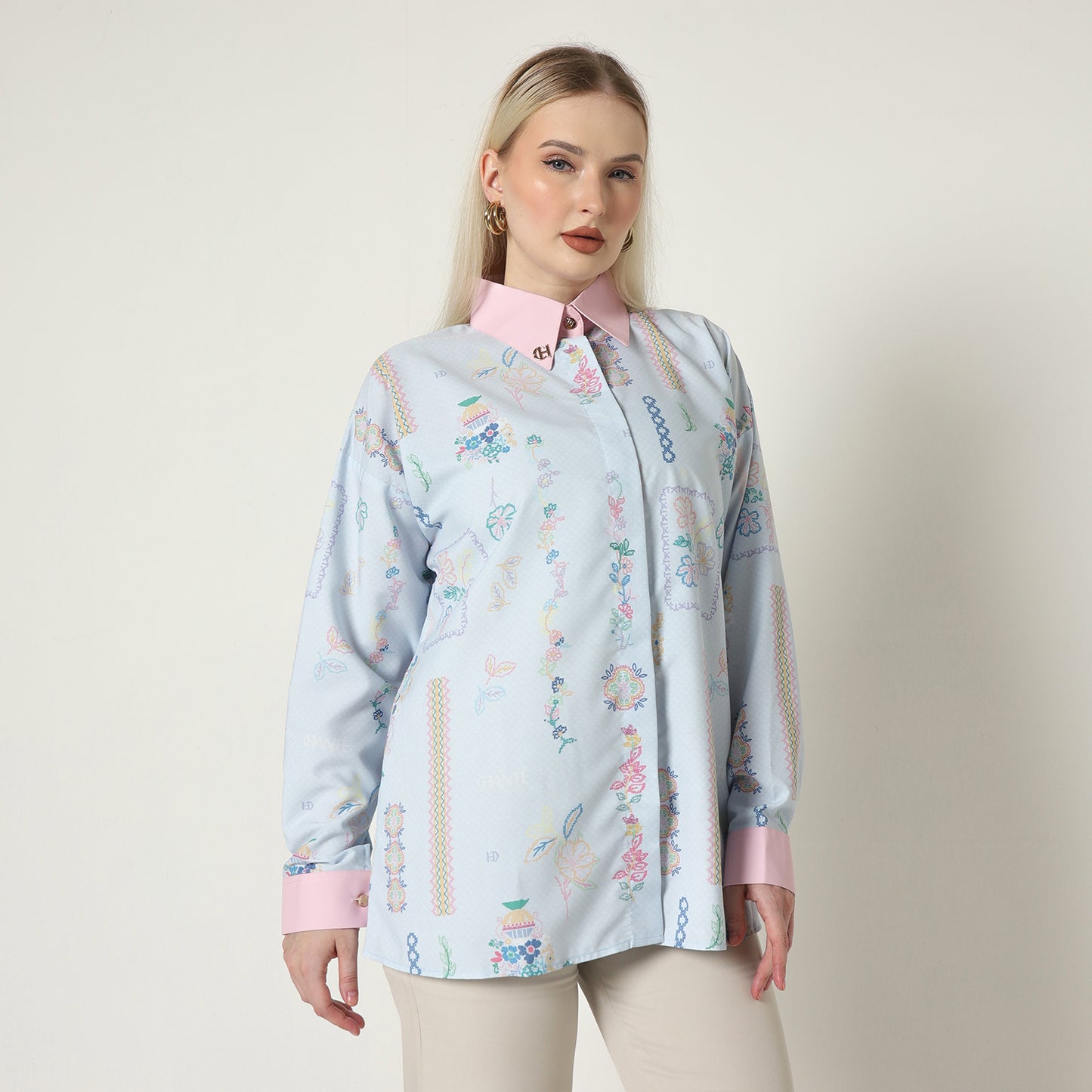 Chanté - Odelya Shirt in Blue Candy
