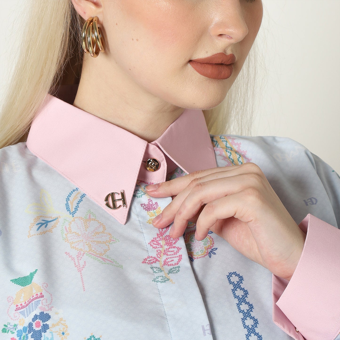 Chanté - Odelya Shirt in Blue Candy