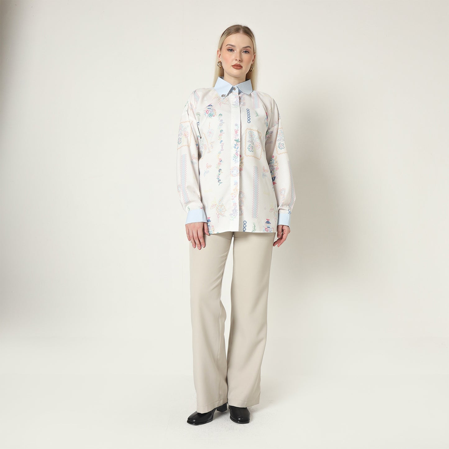 Chanté - Odelya Shirt in White Candy