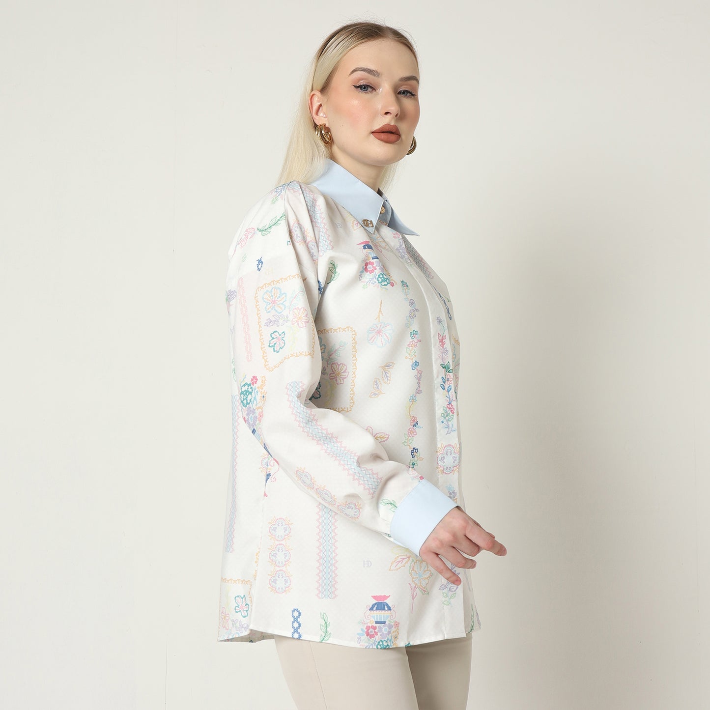 Chanté - Odelya Shirt in White Candy