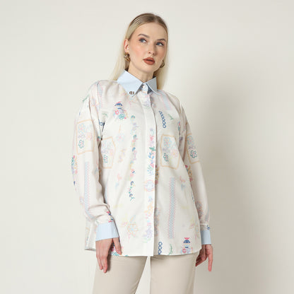 Chanté - Odelya Shirt in White Candy