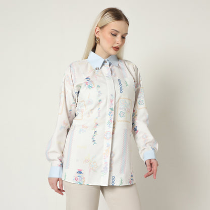 Chanté - Odelya Shirt in White Candy