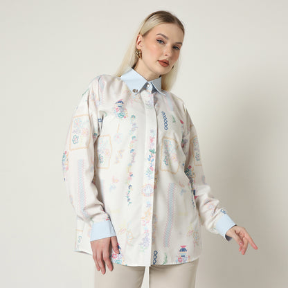 Chanté - Odelya Shirt in White Candy
