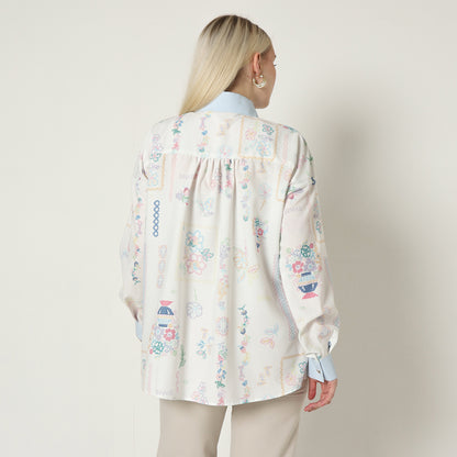 Chanté - Odelya Shirt in White Candy