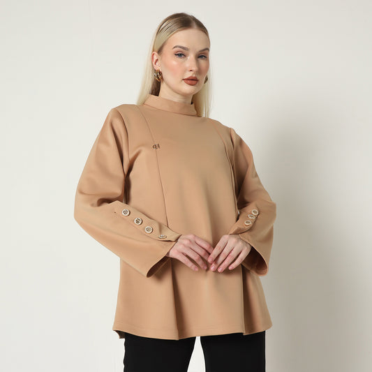 Chanté - Orly Blouse in Caramel