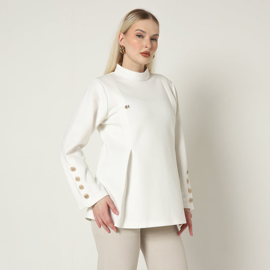 Chanté - Orly Blouse in Broken White