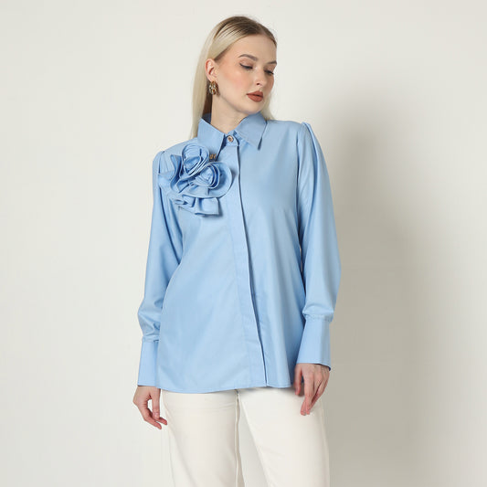 Chanté - Ophelia Shirt in Blue