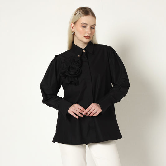 Chanté - Ophelia Shirt in Black