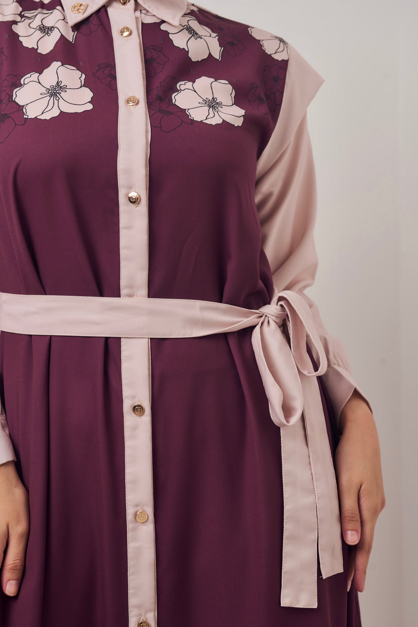 Chanté - Jewel Dress in Maroon