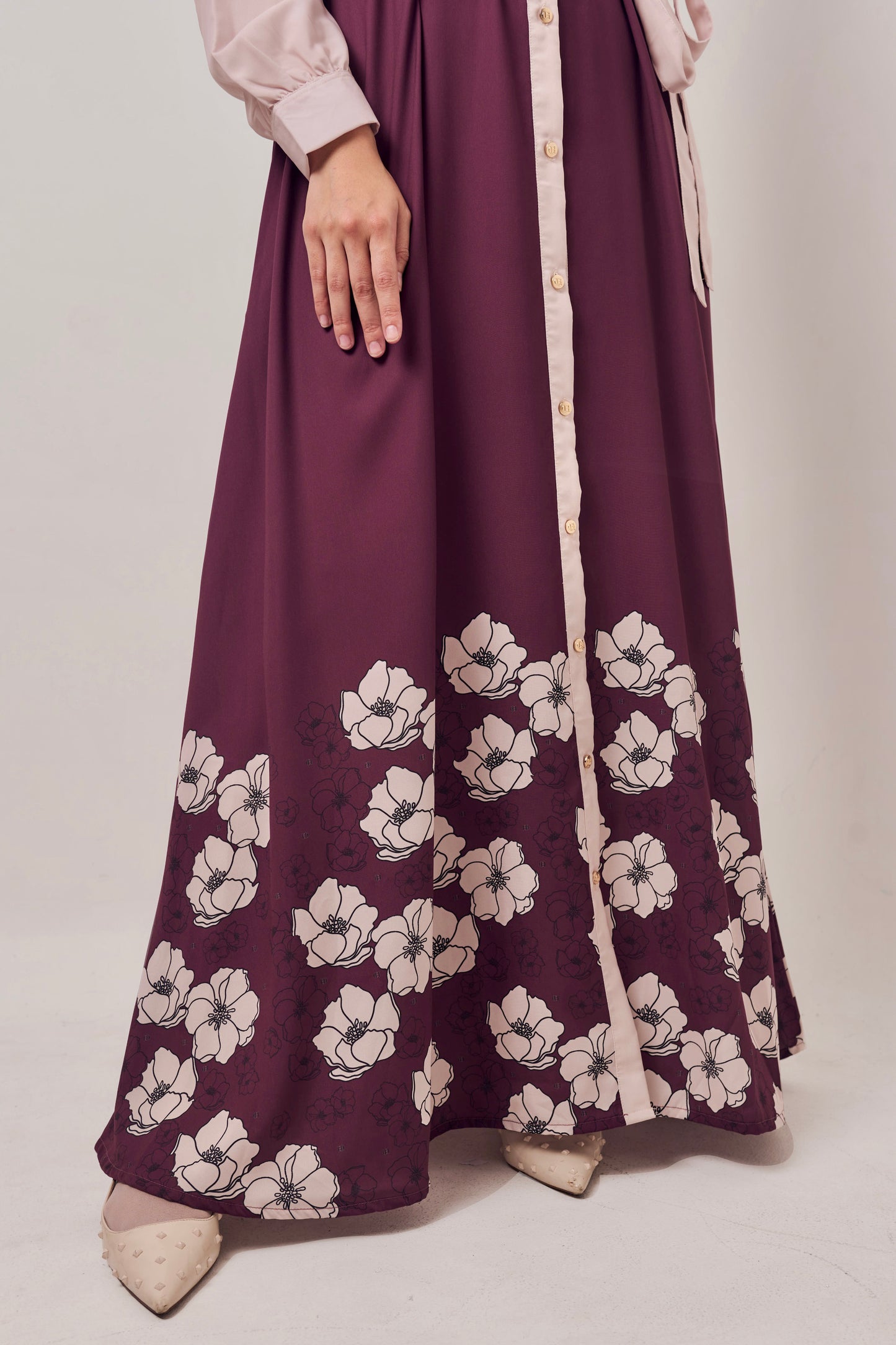 Chanté - Jewel Dress in Maroon