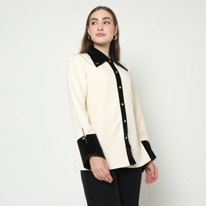 Chanté - Marjori Shirt in Ivory
