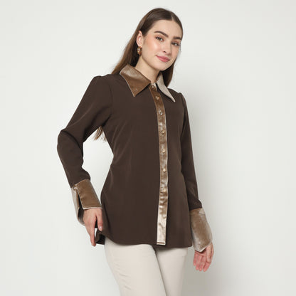 Chanté - Marjori Shirt in Espresso