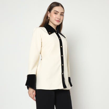 Chanté - Marjori Shirt in Ivory