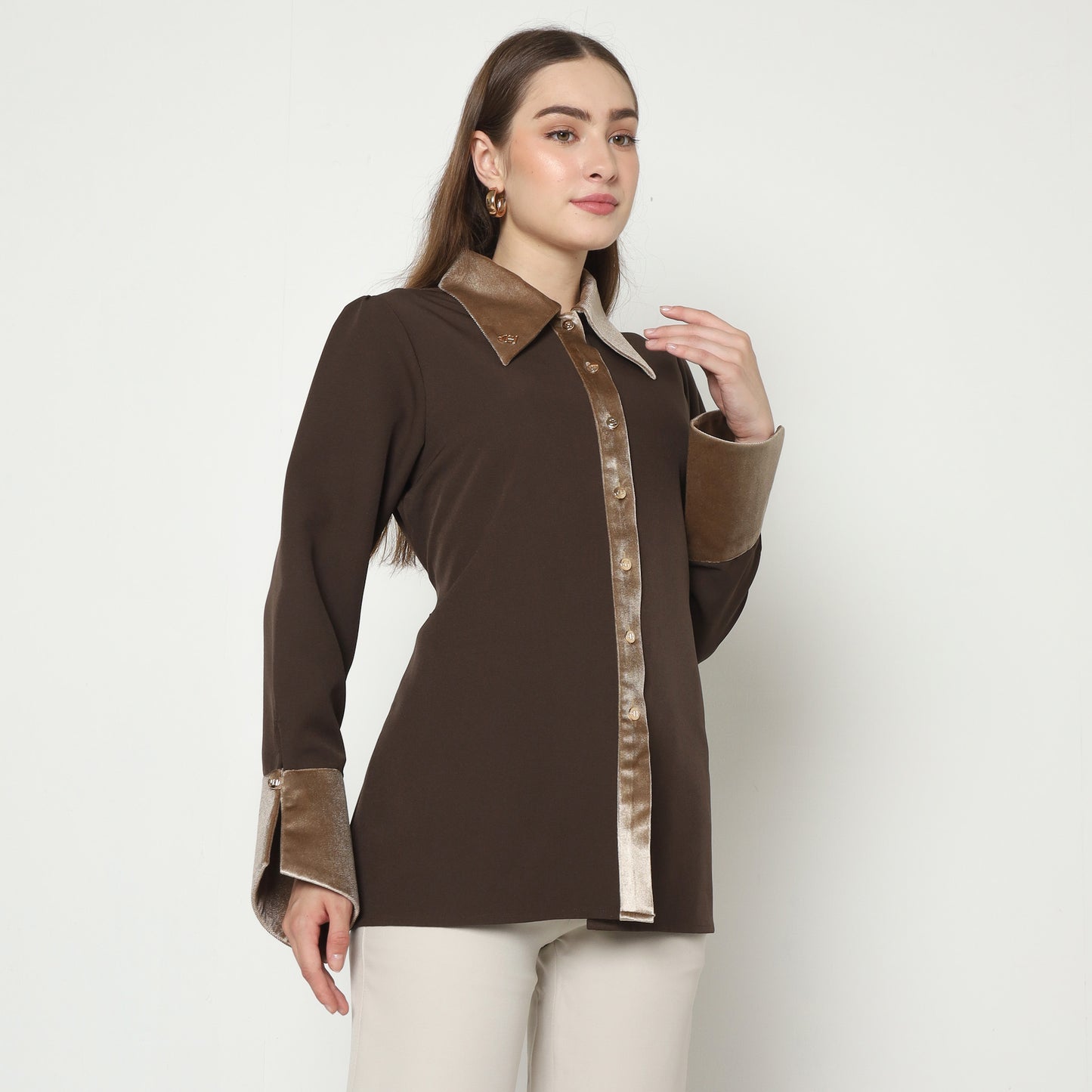 Chanté - Marjori Shirt in Espresso