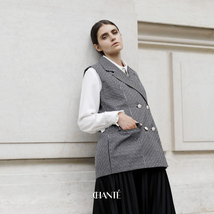 Chanté - Bertha Vest in Black