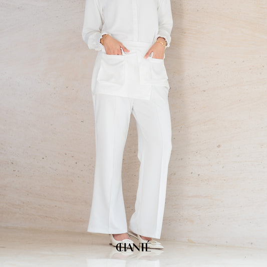 Chanté - Ava Pants - Broken White