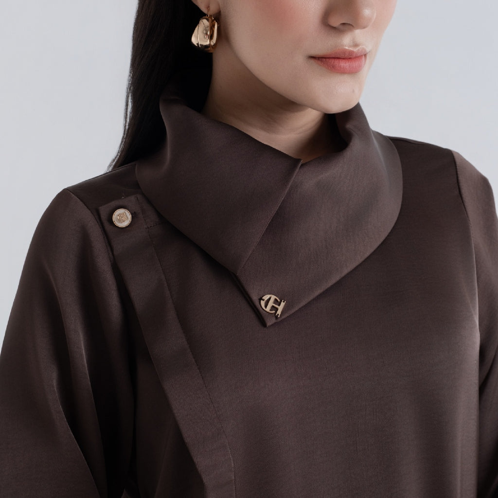 POS - Chanté - Penelope Blouse in Espresso (Women Blouse)