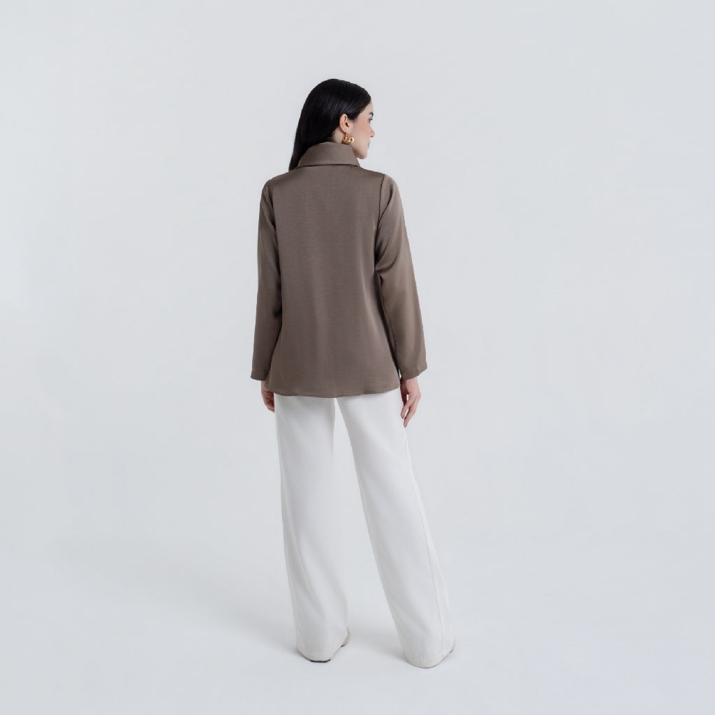 Chanté - Penelope Blouse in Hazelnut (Women Blouse)