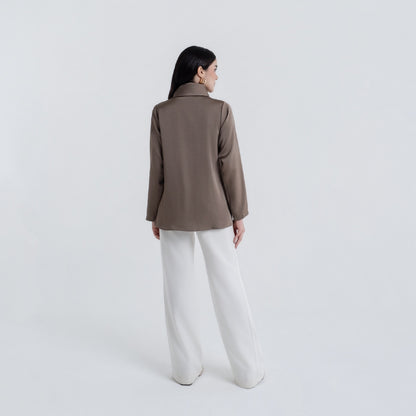 Chanté - Penelope Blouse in Hazelnut (Women Blouse)