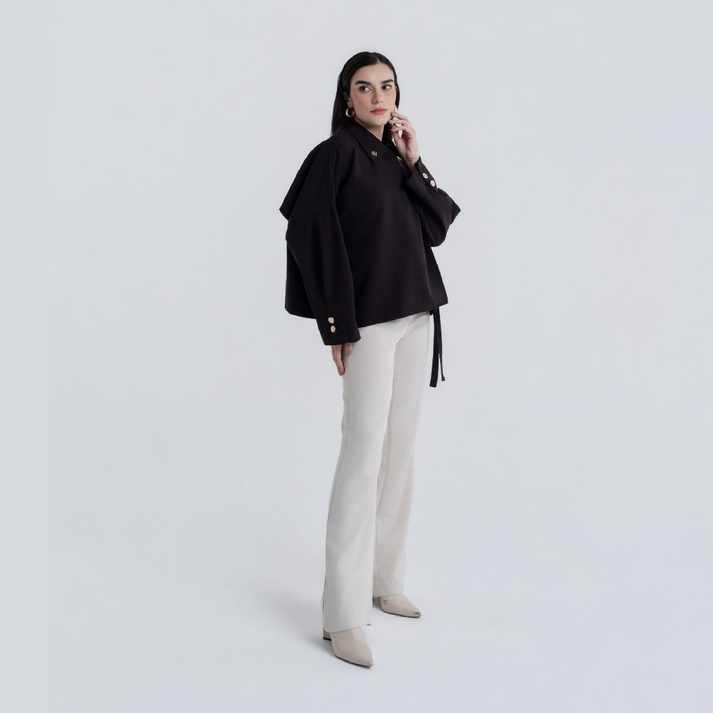 Chanté - Palais Blouse - Black (Women Blouse)