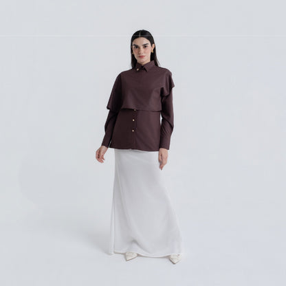 Chanté - Patrice Shirt in Espresso (Women Shirt)