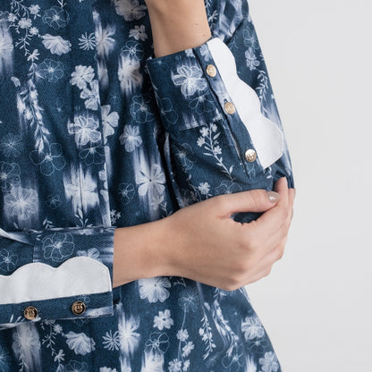 Chanté - Quincy Shirt in Navy