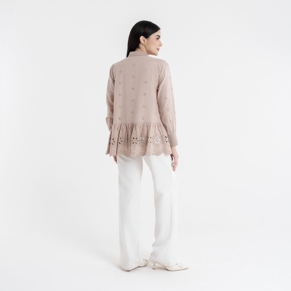 Chanté - Quinn Tunic in Taupe (Women Tunic)
