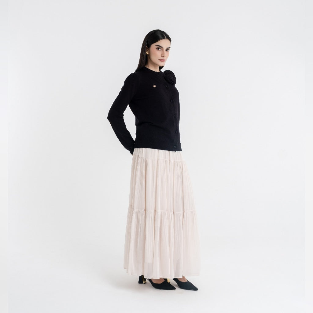 Chanté - Quella Cardigan in Black (Women Outer)