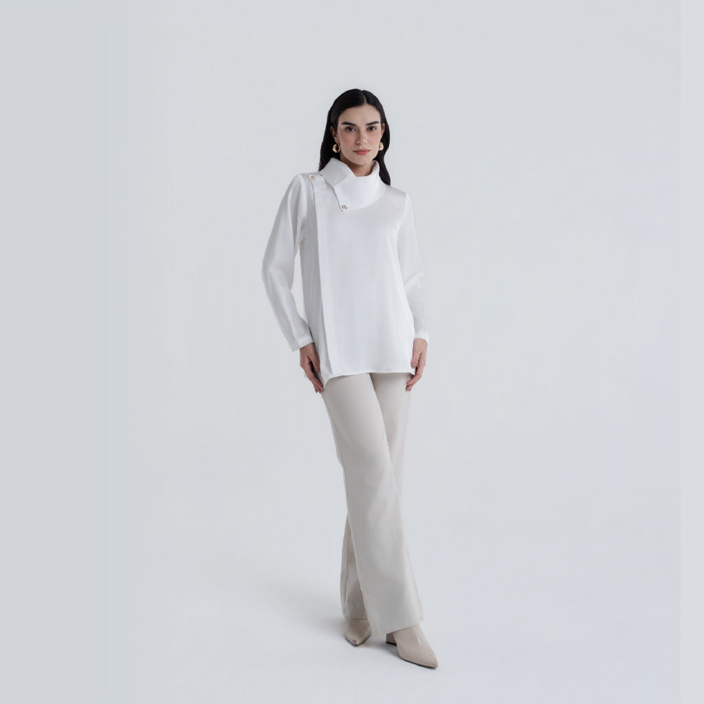 POS - Chanté - Penelope Blouse in Broken White
