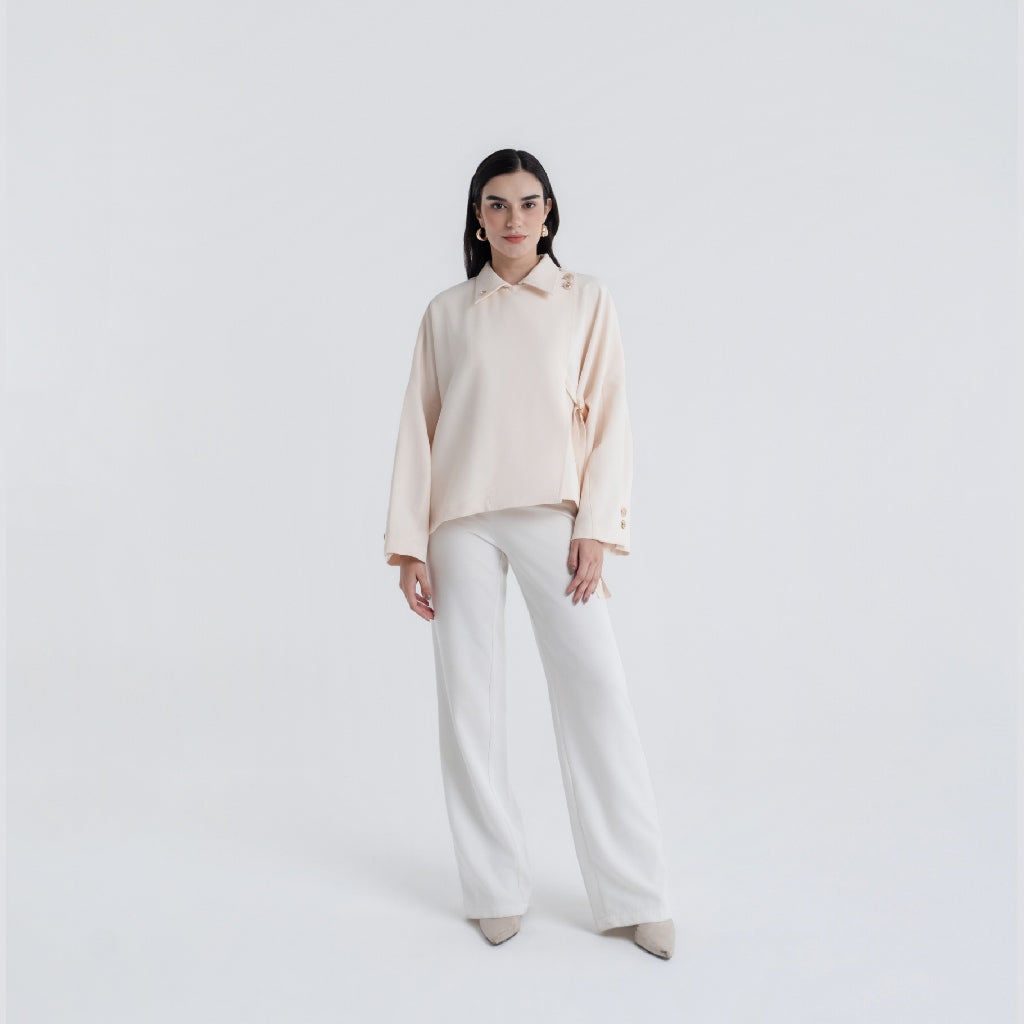 Chanté - Palais Blouse - Ivory (Women Blouse)