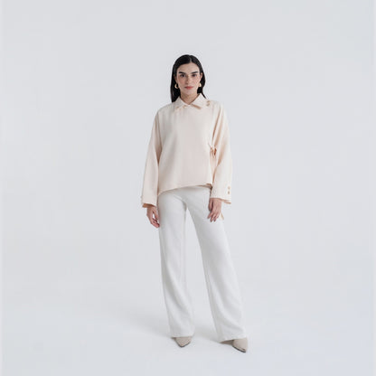 Chanté - Palais Blouse - Ivory (Women Blouse)