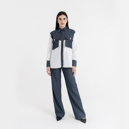 Chanté - Quinna Shirt in Broken White