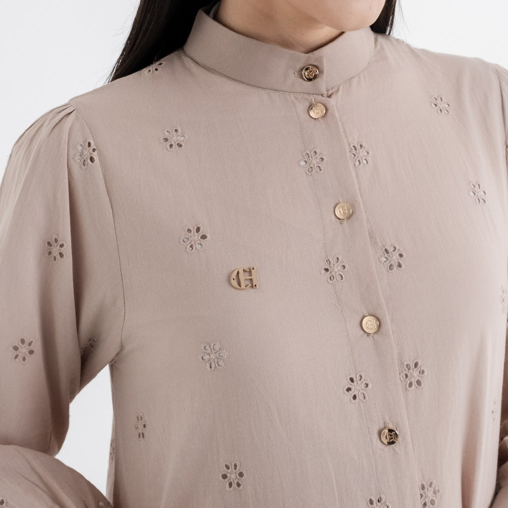 Chanté - Quinn Tunic in Taupe (Women Tunic)