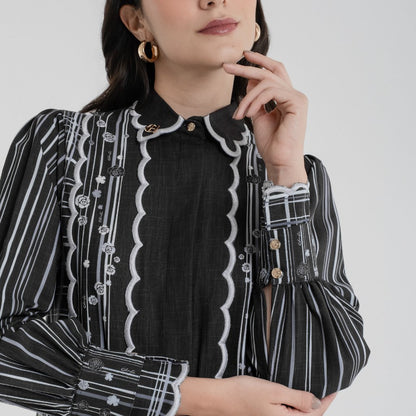 Chanté - Rosalie Shirt in Black