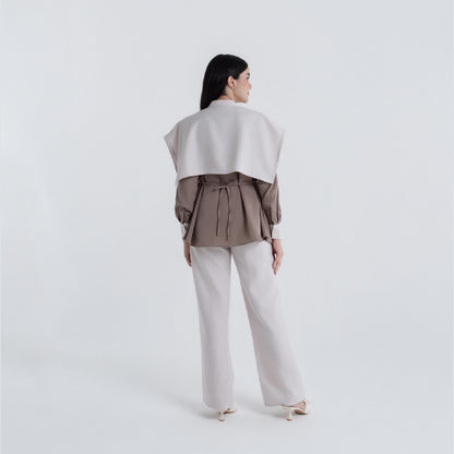Chanté - Pavina Blouse in Taupe (Women Blouse)