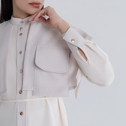 Chanté - Pavina Blouse in Ivory (Women Blouse)
