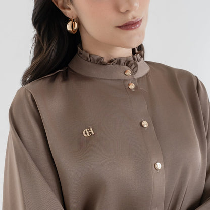 Chanté - Riva Blouse in Hazelnut (Women Blouse)