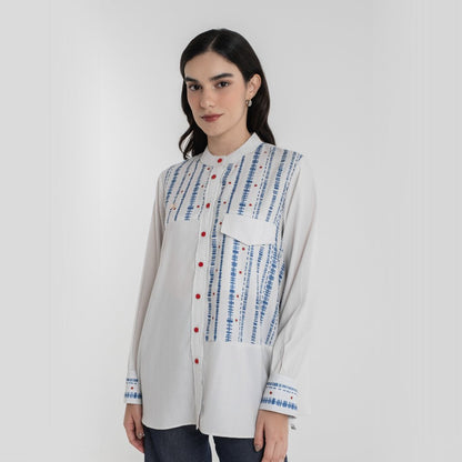 POS - Chanté - Raia Shirt in Broken White