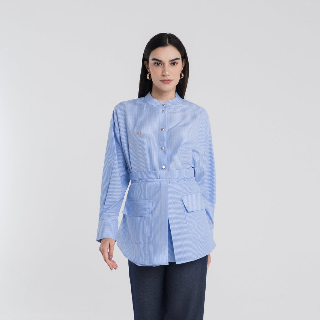 Chanté - Ruella Blouse in Blue (Women Blouse)