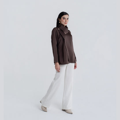 POS - Chanté - Penelope Blouse in Espresso (Women Blouse)