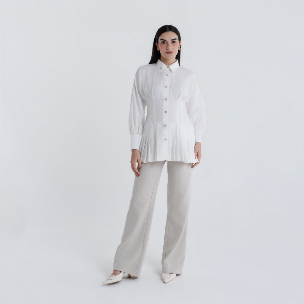 Chanté - Pia Tunic in Broken White
