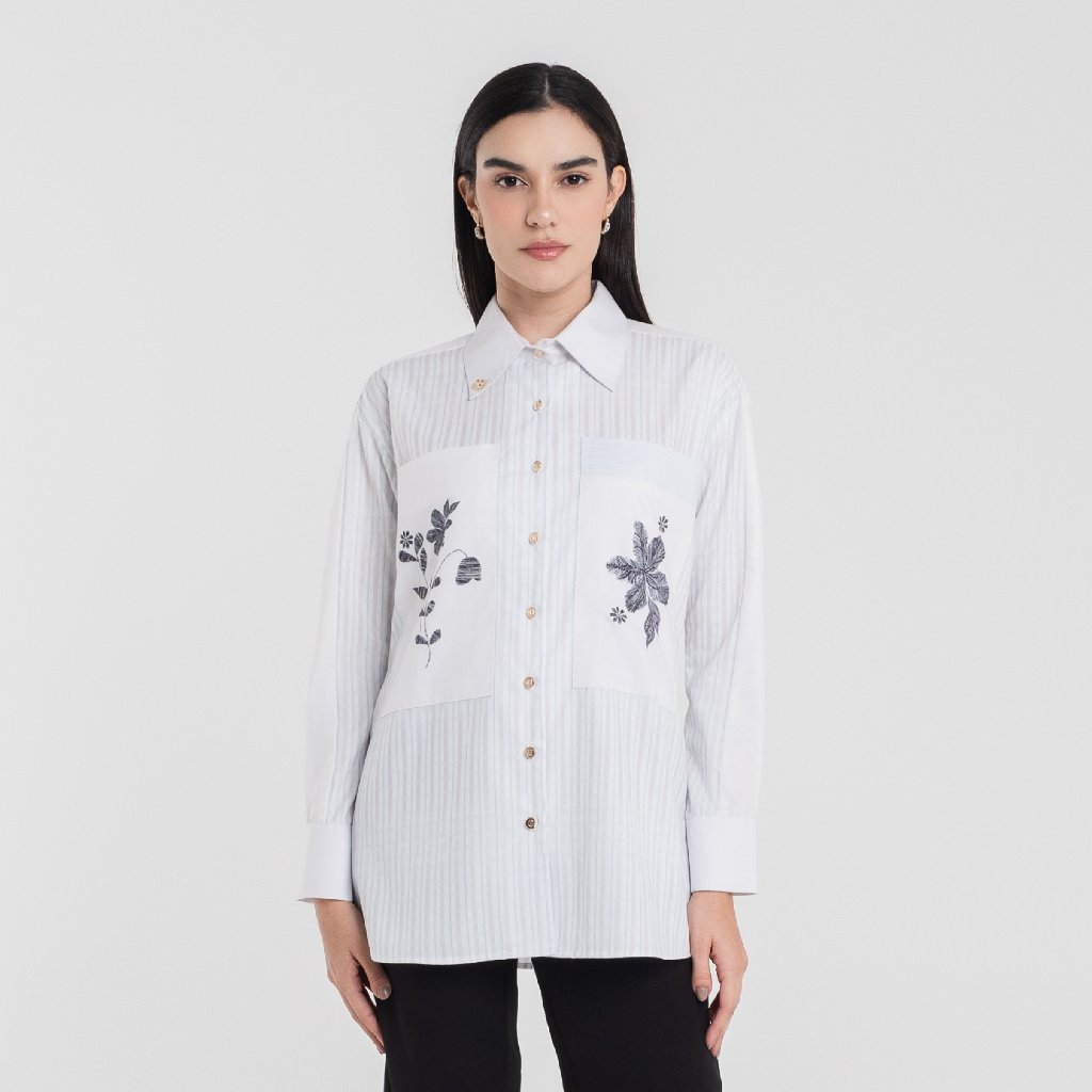 Chanté - Sahira Shirt in Blue