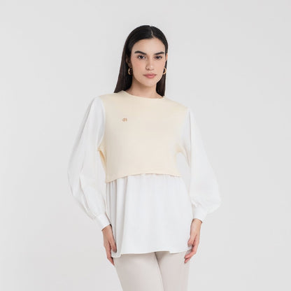 Chanté - Samara Blouse in Butter Yellow