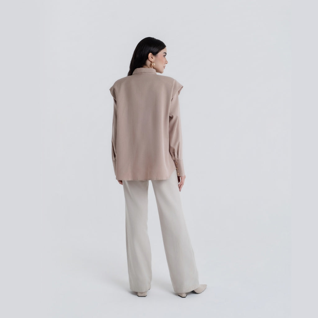 Chanté - Pepper Shirt in Sand (Women Shirt)
