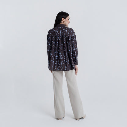 Chanté - Paulie Shirt in Cocoa Stone
