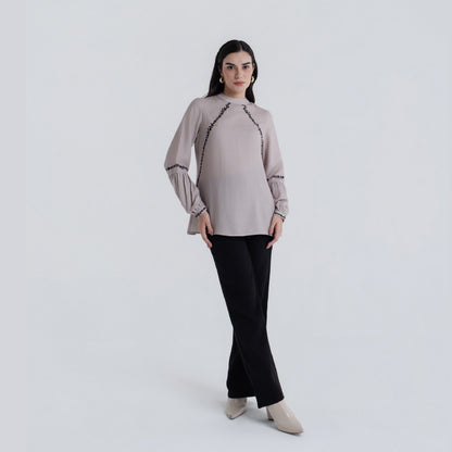 Chanté - Polina Blouse in Sand (Women Blouse)