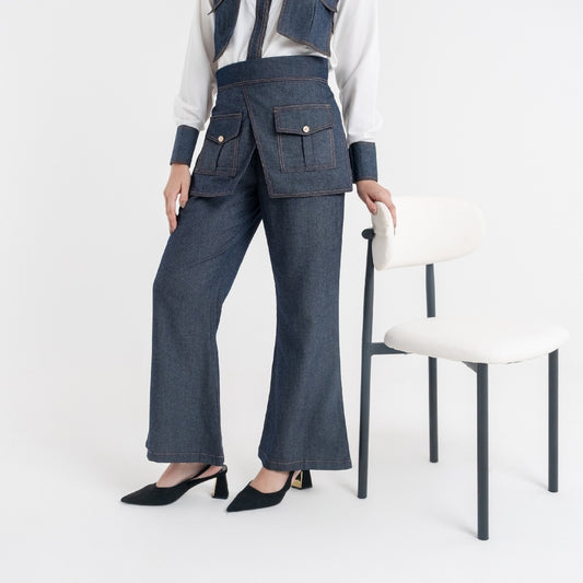 Chanté - Quiva Pants in Denim (Women Pants)