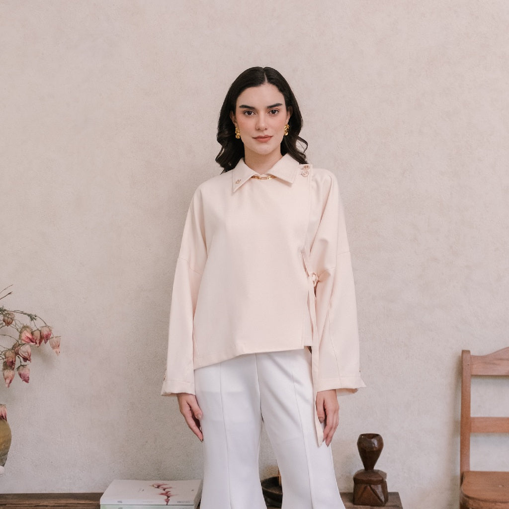 Chanté - Palais Blouse - Ivory (Women Blouse)