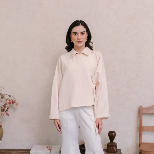 Chanté - Palais Blouse - Ivory (Women Blouse)